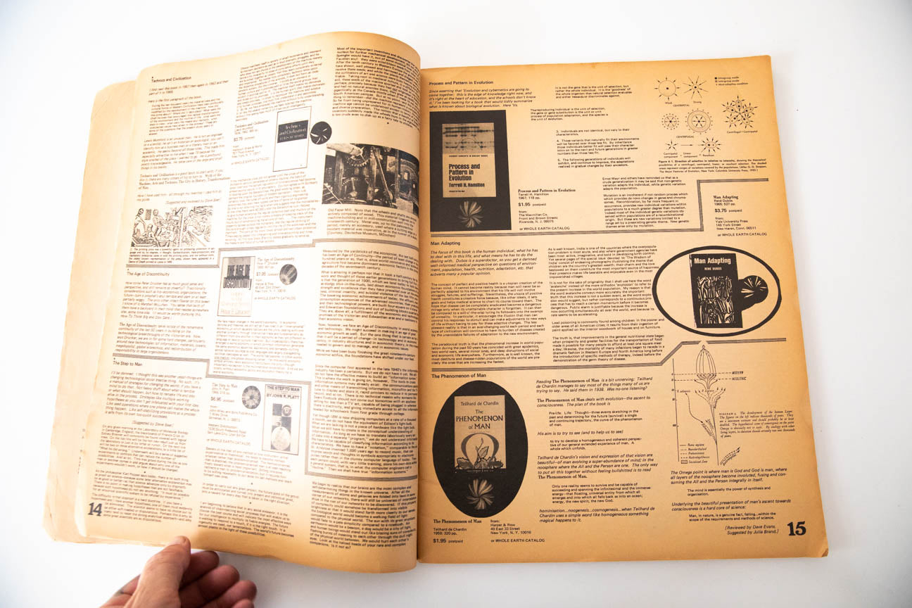 WHOLE EARTH CATALOG FALL 1969 THESE DAYS