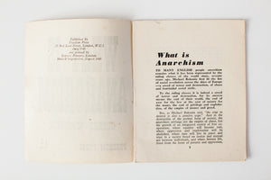 What Is Anarchism