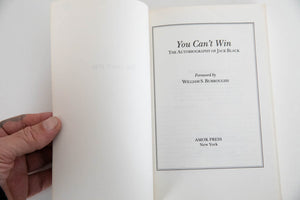 YOU CAN'T WIN