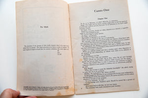 A BOOK ABOUT LOVE AND WAR AND DEATH | Canto One