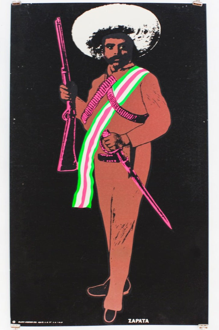 ZAPATA | VINTAGE BLACKLIGHT SCREENPRINT