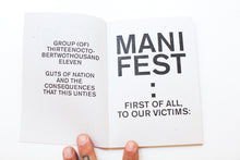 Load image into Gallery viewer, UNTITLED MANIFESTO