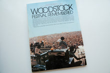 Load image into Gallery viewer, WOODSTOCK FESTIVAL REMEMBERED